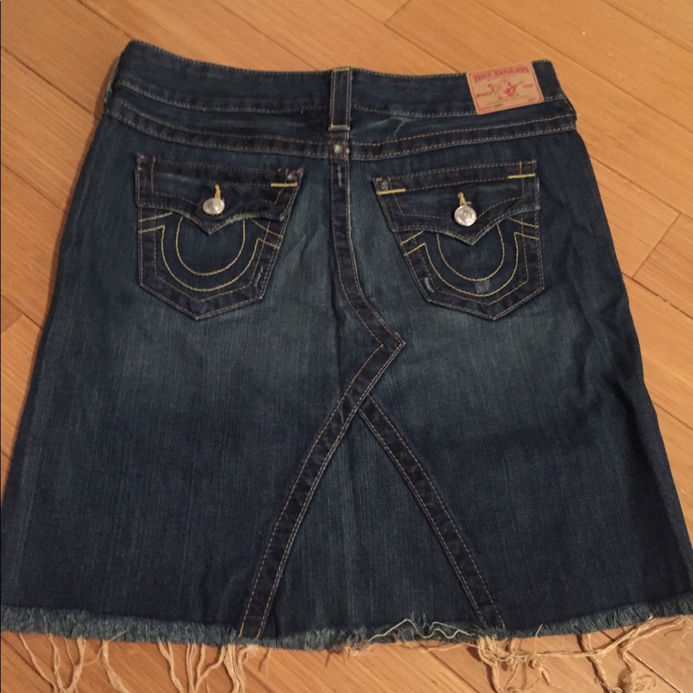 Denim skirt
